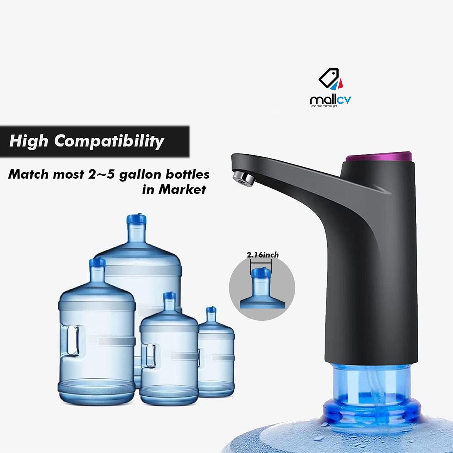 DISPENSADOR DE AGUA DE LUJO