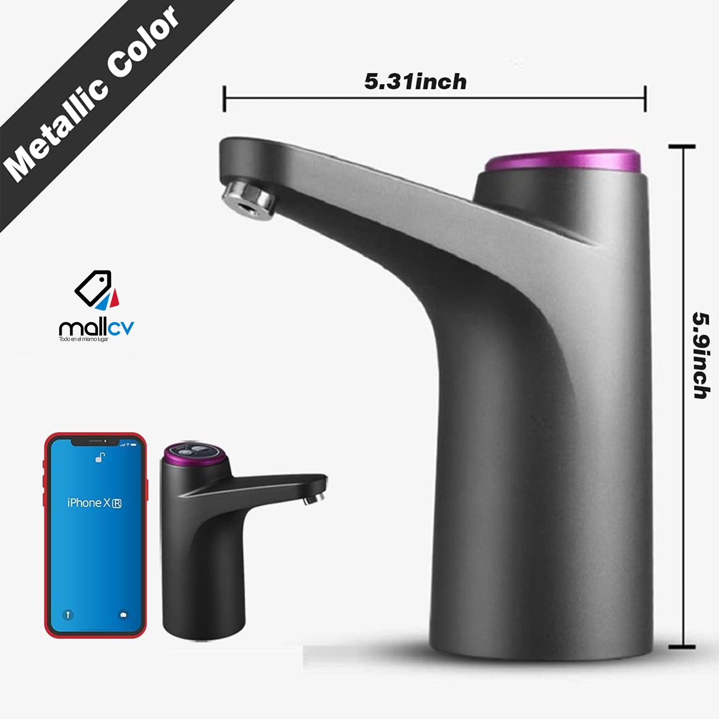 DISPENSADOR DE AGUA DE LUJO