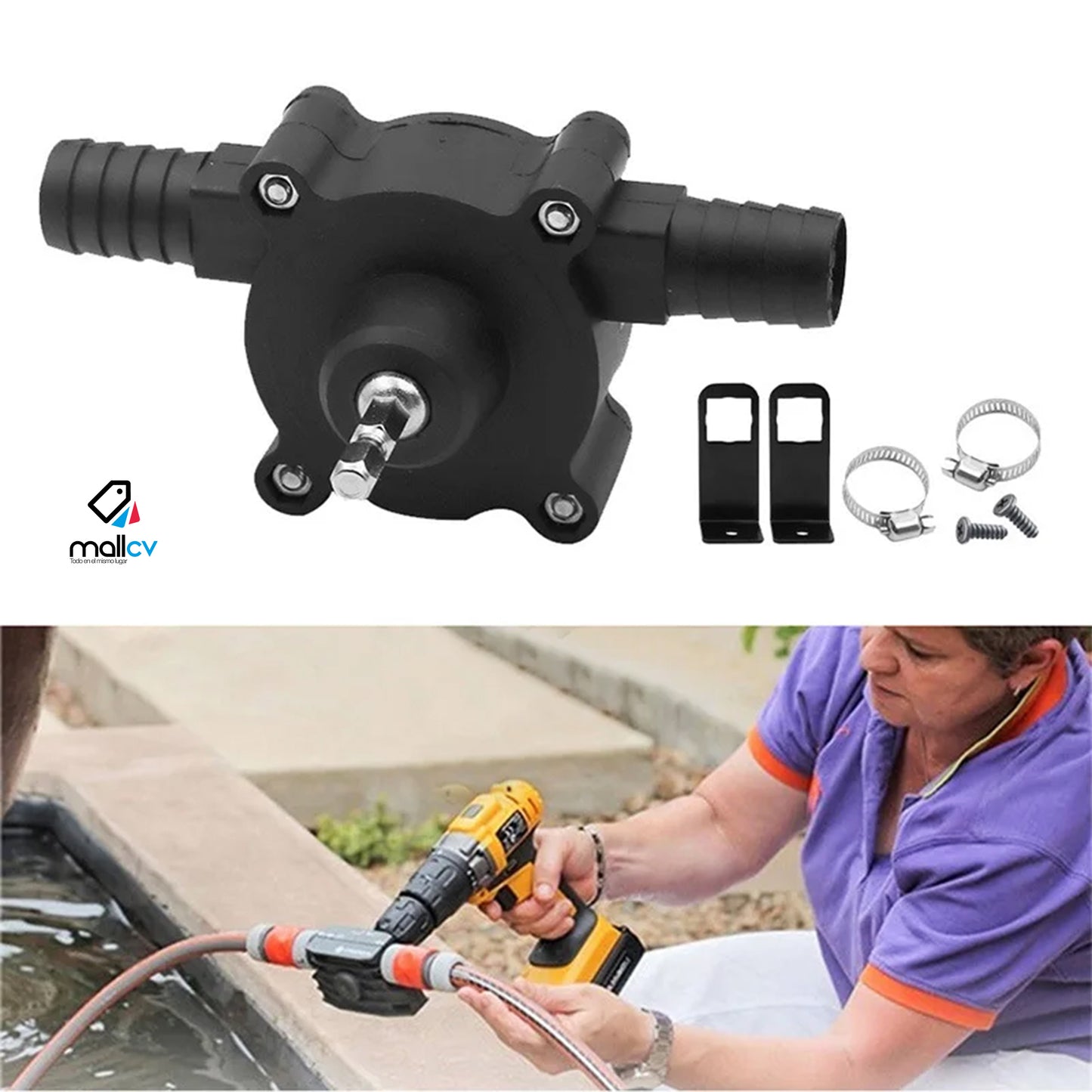 MINI BOMBA PARA TALADRO ELECTRICO
