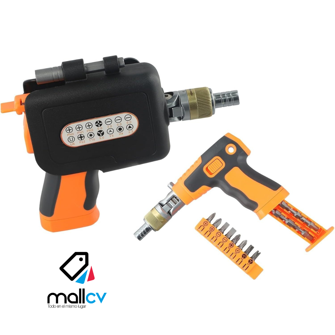 SET DESTORNILLADOR ELECTRICO CON PUNTAS