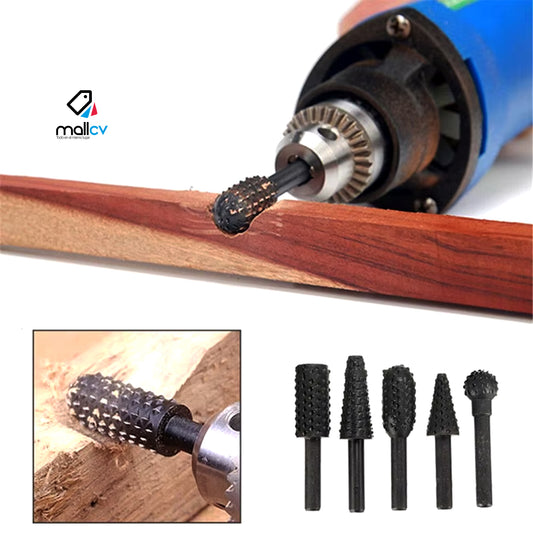 SET DE BROCAS PULIDORA PARA MADERA