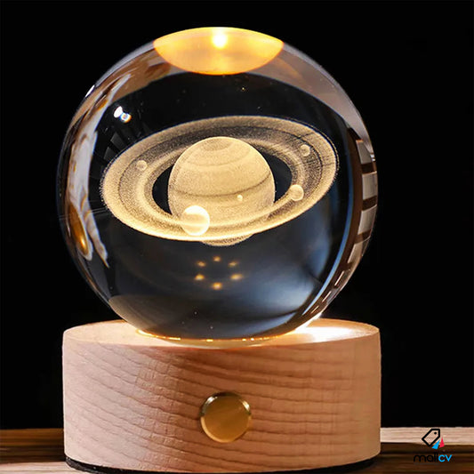 LAMPARA LUZ LED EN FORMA DE ESFERA